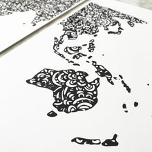 world map triptych in black designed for the avid traveller free shipping australia wide. The perfect give to give someone that loves to travel designed by Hayley Lauren in Melbourne, Australia.