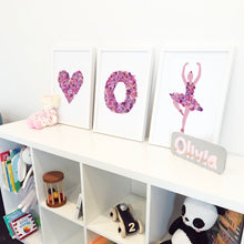 Think Pink Floral Collection Wall Art Prints