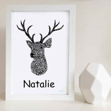 Antler Art Print | Nursery or Kids Bedroom decor