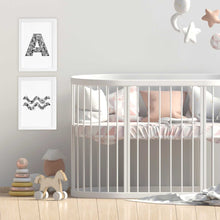 Aquarius art print for nursery or kids room by Hayley Lauren design 