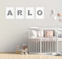 artwork for baby arlo - idea for nursery or kids bedroom by hayley lauren design free shipping australia wide