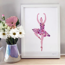 Think Pink Floral Collection Wall Art Prints