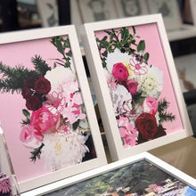 flower art prints that last  by Hayley Lauren design in Melbourne Australia free shipping Australia wide